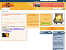 Tablet Screenshot of preventionniste.com